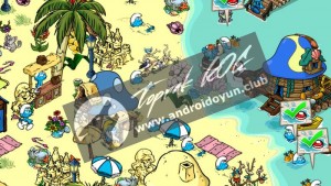 Şirinler Köyü v1-5-7-1a-mod-apk-para-cilek Çini 3 