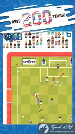 Futbol Euro Futbol v1-0-57-mod-apk Para Hile 1 Hit 