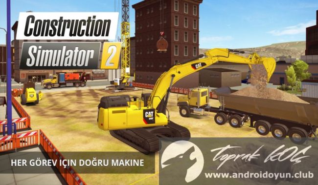 Construction Simulator 2 v1.0 MOD APK – PARA HİLELİ