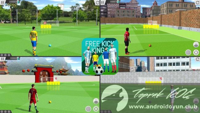 Free Kick Kings v2.1 MOD APK – PARA HİLELİ