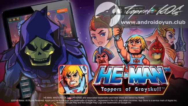 He-Man Tappers of Grayskull v2.0.3 MOD APK – ELMAS HİLELİ