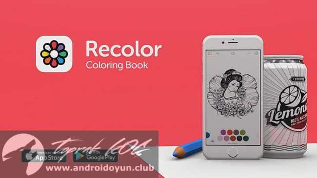 Recolor Coloring Book v2.5.6 FULL APK – TAM SÜRÜM