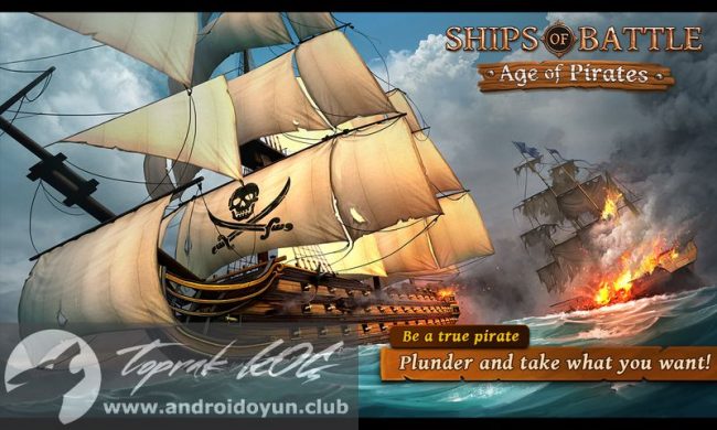 Ships of Battle Age of Pirates v1.20 MOD APK – PARA HİLELİ