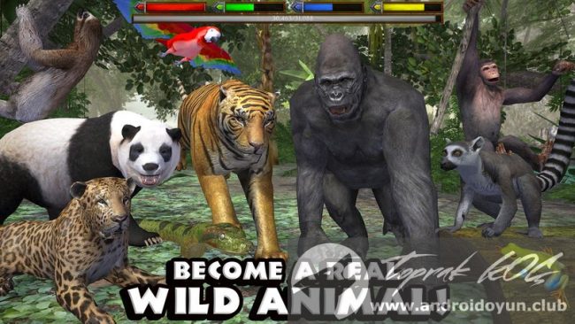 Ultimate Jungle Simulator v1.1 MOD APK – HİLELİ