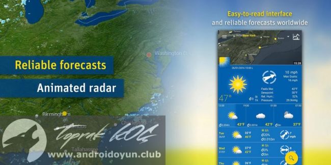 WeatherPro v4.8.4 FULL APK – TAM SÜRÜM
