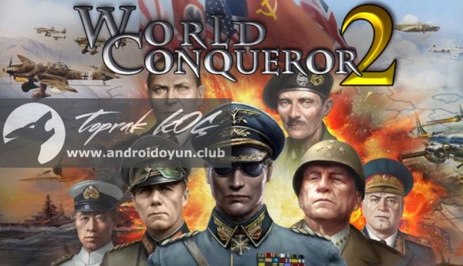 World Conqueror 2 v1.3.2 MOD APK – MADALYA HİLELİ