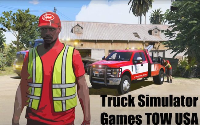 Truck Simulator Games TOW USA v1.2.7 MOD APK – PARA HİLELİ