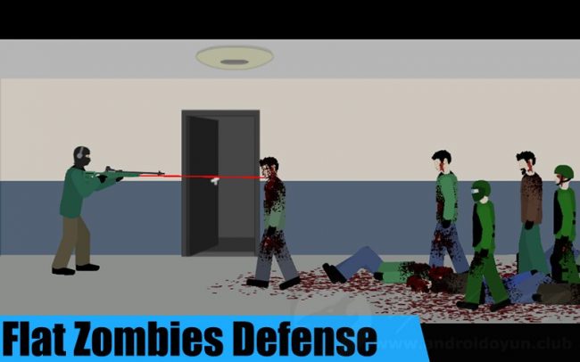 Flat Zombies Defense v2.0.0 MOD APK – PARA HİLELİ