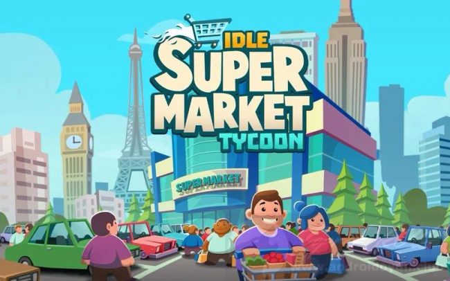 Idle Supermarket Tycoon v2.5.3 MOD APK – PARA HİLELİ