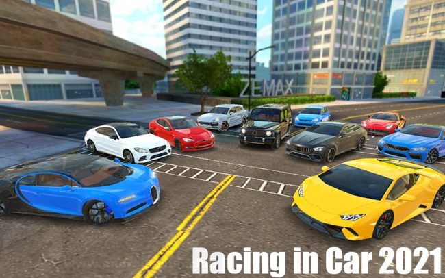 Racing in Car 2021 v3.1.3 MOD APK – PARA HİLELİ