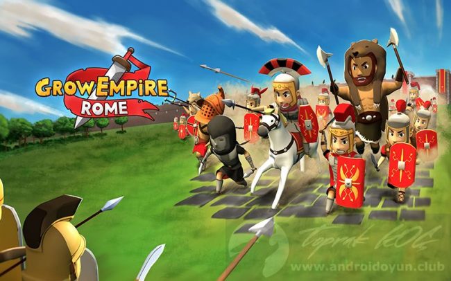 Grow Empire Rome v1.38.6 MOD APK – PARA / ELMAS HİLELİ